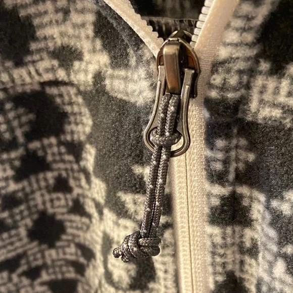 Columbia Black and White Geometric Women's Jacket - Picture 3 of 12